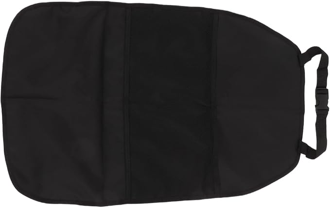 Black Anti Kick Mat Car Backseat Protector Cover Organizer for Universal Fitment 25.59x16.93in