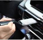 6PCS Car Detailing Brush Set Soft Boars Hair Car Interior Detailing Brushes Car Interior Detailing Kit Car Cleaning Gel Supplies Kit Car Dust Brush Car Accessories for Truck, Ruv, Interior