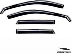 Voron Glass in-Channel Extra Durable Rain Guards for Mazda CX-5 2017-2025, Window Deflectors, Vent Window Visors, 4 Pieces - 200682
