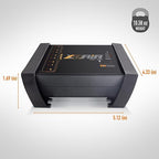 Banda Audiopart X8AiR DSP Car Audio Processor | 32-Bit/96kHz 8-Channel Car Audio DSP with 79-Band Equalizer, Bluetooth, App Control & Advanced Crossover for Premium Sound