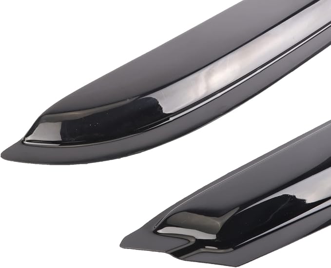 Durable Window Deflector for 1996-2002 Toyota 4 Runner, Original Tape-on Window Visors, Widnow Deflector, rain Guards for Cars, Dark Smoke, 4 PCS WV94751