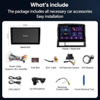 Car Stereo Radio for Toyota Tacoma 2005-2015 with Wireless Carplay & Android Auto/9 Inch Touch Screen/Android13/FM RDS/GPS Navigation/HD Backup Camera (4GB+64GB)