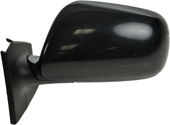 2 Piece Driver and Passenger Side Mirror Assembly Set Manual Adjustment Non-Heated No Memory Black Compatible with 2007-2011 Toyota Yaris Hatchback TO1320233 TO1321233