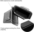 Front Row Door Organizer Compatible with Ford Explorer 2011 2012 2013 2014 2015 Armrest Storage Tray Phone Container Handle Pocket ABS Tray Insert Glove Pallet