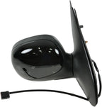 Passenger Side View Mirror Manual Folding Electric Adjustment Non-Heated No Memory Black Compatible with 1998-2002 Ford Expedition 2001-2002 F150 Without Aspherical Glass