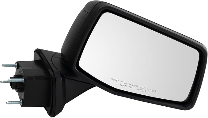 Passenger Side Power Heated Manual Folding Mirror Textured Black Compatible with 2019-2023 GMC Sierra 1500 2022 Sierra 1500 Limited GM1321625