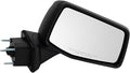 Passenger Side Power Heated Manual Folding Mirror Textured Black Compatible with 2019-2023 GMC Sierra 1500 2022 Sierra 1500 Limited GM1321625