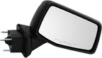 Passenger Side Power Heated Manual Folding Mirror Textured Black Compatible with 2019-2023 GMC Sierra 1500 2022 Sierra 1500 Limited GM1321625