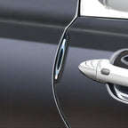 4PCS Car Door Edge Guards, Auto Side Door Protector Car Door Self Adhesive Anti-Collision Trim Strip, Universal Car Body Anti-Scratch Bumper Guard for Car SUV Truck (Black)