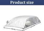Car Windshield Snow Cover, 7-Layer Thickened Windproof Waterproof Windscreen Snow LCE Frost Protection, Automotive Exterior Windshield Ice Cover, Universal for Vehicles (39 × 33.9'')