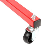 Car Door Hydraulic Lift, Remover Jack Stands Lift Hoist Hydraulic Car Back Door Hydraulic Lift Mobile Rolling Door Bumper Jack Stand Dolly kit - Red
