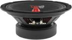 PRO-GM8B Loudspeaker - 8", Midrange, Red Aluminum Bullet, 580W Max, 190W RMS, 8 Ohms - Premium Quality Audio Door Speakers for Car or Truck Stereo Sound System (1 Speaker)