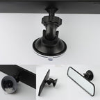Interior Rear View Mirror with adhesive Suction Cup, Blind Spot Checker for Driving Test, Stick on Universal Inside Rearview Mirror with Wide Angle Mounted on Windshield(7.87 x 2.36 inch)