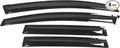 Tape On Window Visors Fits for 2009-2014 Honda Fit 4 Door Only, Side Auto Window Wind Deflectors, Ventshade, Rain Guards for Cars/Trucks