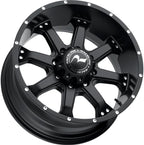ASSAULT BLACK 18X9 8X6.5 +18mm (5.70"B/S)