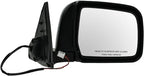 Passenger Side Mirror Assembly Power Foldaway Smooth Black Paint to Match Compatible with 1997-1998 Toyota 4Runner 1999 4Runner To 5/31/99 Production Date