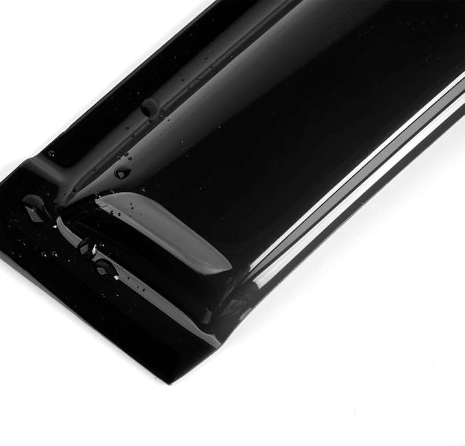 94161 Side Window Visor Wind Vent Deflector fit for 2009-2017 Chevrolet Traverse, 4pcs Out-Channel Tape-On Sun Rain Guards Set Nice Window shade