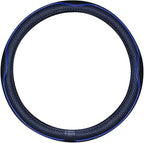 Large Size Steering Wheel Cover Anti-Slip,Safety,Soft,Breathable,Durable,Full Surround,Comfortable Grip Microfiber Leather (15.5-16 inch, Black Dark Blue)