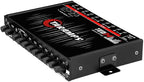 TEQ 7.4 Pro Car Audio Systems 7 Band Graphic Equalizer EQ Blue Lighting Advance Capability Input Channel Adjustment Main Volume Control Adjustable Subwoofer Volume with LPF