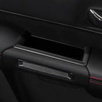 Door Side Storage Box Handle Container Compatible with Ram 1500 2019-2024 2025 2026 Accessories, ABS Inner Door Handle Organizer Phone Pocket Organizer Insert Tray Glove Pallet, 4PCS Set