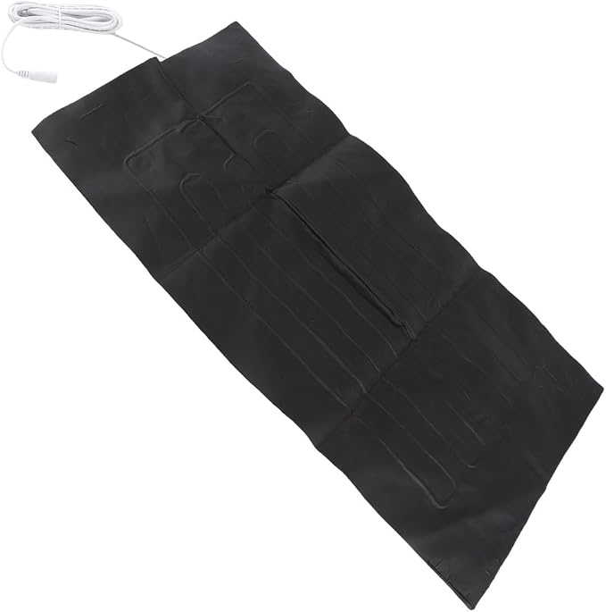 Heating Pad, Electric Heat Cushion 60 X 30cm Polyester Cotton 12V 30W 5521 Female Connector, Fast Even Heating Wide Coverage for Seat Cushion DIY Home Sleeping