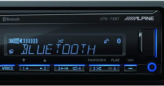 UTE-73BT Mech-Less Digital Media Receiver with Bluetooth® Wireless Technology