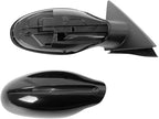 Passenger Side Mirror Assembly Electric Adjustment Heated No Memory Black Compatible with 2002-2004 Nissan Altima S SE SL NI1320141 NI1320150