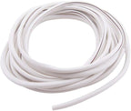 U Shape Car Door Moulding Protector Strip Edge Guard Trim Seal | 16ft 5M U Shape Auto Rubber Protect Stripping Anti-Scratch Anti-Collision Guards White