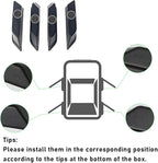 Door Handle Storage Box Container for Ford Bronco 2021 2022 2023 2024 2025 Car Interior Accessories, ABS Front and Rear Door Side Armrest Phone Pocket Organizer Insert Glove Pallet 4PCS