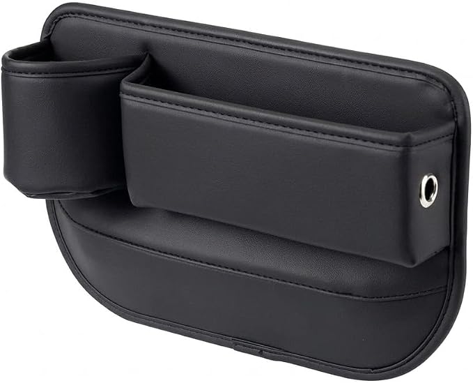 Car Seat Gap Filler Organizer with Cup Holder, Universal Car Storage