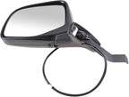 Driver and Passenger Side Mirror Assembly Set Power Chrome 3-Pin for 1992-1996 Ford Bronco 1992-1997 F-150 1992-1996 F-250 without Performance Package