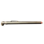 S-921 Pencil Tire Pressure Gauge, Passenger Car, with Built-in Deflator Valve, Durable Plated Brass, Pressure Measured in PSI & kPa (Pack of 2)