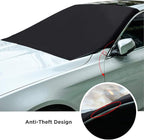 Sun Protector for Car Windshield, (82 x 47 inches) Automotive Exterior Accessories Windshield Cover Snow Ice Hail Protector Car Cover Oxford Fabric Heat & Sag-Proof Windshield Frost Cover