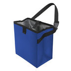 Car Trash Can, Leak-Proof Waterproof Trash Bin Collapsible Portable Auto Garbage Bag Large Capacity Trashcan Storage Bag Multipurpose Car Organizer Hanging (Blue)