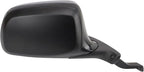 Passenger Side View Mirror Manual Folding Electric Adjustment Non-Heated No Memory Black Compatible with 1992-1996 Ford Bronco 1992-1997 F150
