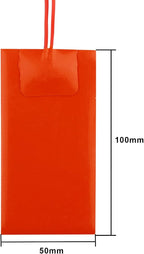 4PCS 12V 15W Silicone Heating Pad Rubber Flexible Heater Mat 50mm X 100mm