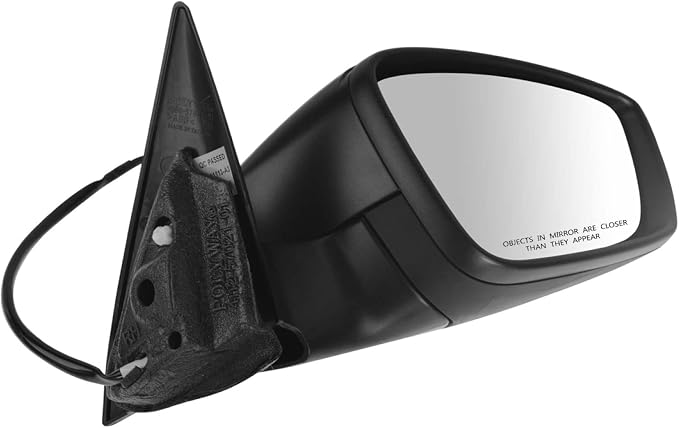 Passenger Side Mirror Assembly Electric Adjustment Heated No Memory Textured Compatible with 2012-2018 Volkswagen Beetle VW1321148 VW1321149
