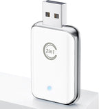 Wireless Carplay Adapter for iPhone, Convert Wired Car Play to Wireless, 2 in 1 Plug and Play Mini CarPlay and Android Auto Adapter for iOS 10 Android 11 +, Cars with Built-in Carplay (Off White)
