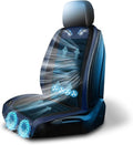 Cooling Car Seat Cover Front Seat,Ventilated Car Seat Cooling Pad with 30-Air-Outlets,Cooling Car Seat Cushion with 3-Speed Modes,Seat Coolers Universal Fit for 12V Car SUV (Blue)