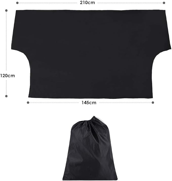 Sun Protector for Car Windshield, (82 x 47 inches) Automotive Exterior Accessories Windshield Cover Snow Ice Hail Protector Car Cover Oxford Fabric Heat & Sag-Proof Windshield Frost Cover