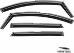 Voron Glass in-Channel Extra Durable Rain Guards for Kia Sportage 2023-2026, Window Deflectors, Vent Window Visors, 4 Pieces - 200816