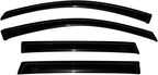 Tape-On Window Visors 4-Piece for 2009-2017 Chevrolet Traverse Sun Rain Guard Shield Shade Smoke 94161
