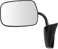Driver or Passenger Side Mirror Manual Folding Manual Adjustment Black Compatible with 1973-1974 Chevrolet Blazer 1987-1988, 1973-1986 C10 C20 C30 K10 K20 1977-1986 K30 1975-1986 K58 Blazer