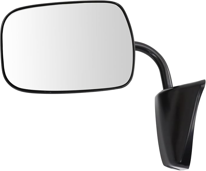 Driver or Passenger Side Mirror Manual Folding Manual Adjustment Black Compatible with 1973-1974 Chevrolet Blazer 1987-1988, 1973-1986 C10 C20 C30 K10 K20 1977-1986 K30 1975-1986 K58 Blazer