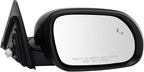 Driver and Passenger Side Power Mirror Set Paint to Match without Heat with Blind Spot Indicator Compatible with 2020-2023 Kia Soul KI1320238 KI1321238