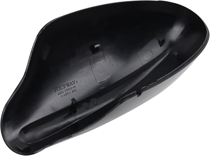 Passenger Side Mirror Assembly Electric Adjustment Non-Heated No Memory Black Compatible with 2002-2004 Nissan Altima S SE SL