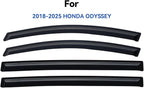 Window Visors Rain Guards for 2018-2026 Honda Odyssey, Out-Channel Window Vent Wind Deflectors Visors Shades for 18 19 20 21 22 23 24 25 26 Odyssey