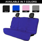 Car Towel Seat Cover, Waterproof Sweating Non-Slip Premium Soft Towel Carseat Protector, Universal Machine Washable Car Truck SUV Front Seat Cover for Gym Workout Beach Hiking (Blue, Rear)