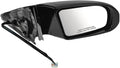 Passenger Side Mirror Power Paint to Match Smooth Black Compatible with 2009-2014 Nissan Maxima NI1321193