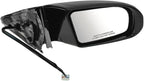 Passenger Side Mirror Power Paint to Match Smooth Black Compatible with 2009-2014 Nissan Maxima NI1321193